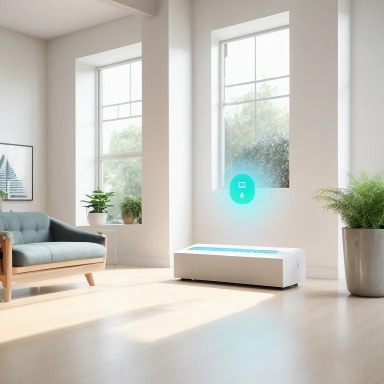 App-Dashboard für Luftqualität